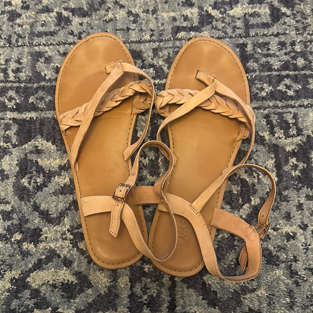 Toms Leather Sandals